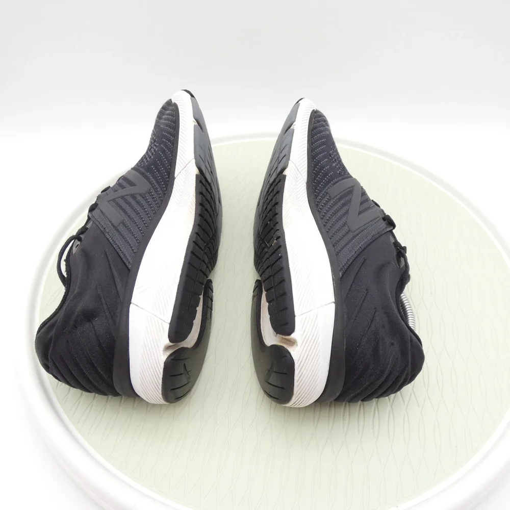 New Balance 860 V10 Mens 10 Athletic Running Shoes Black White - No In Soles